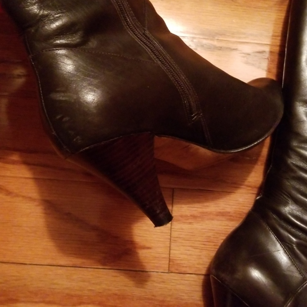 Via Spiga brown heel boots - Picture 4 of 8